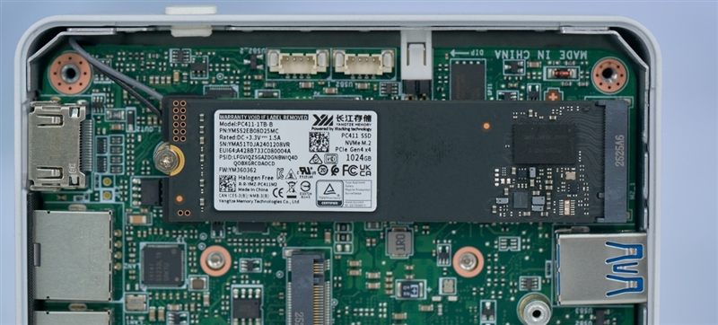 微星 Cubi NUC AI迷你电脑磁盘性能测试：为什么说长江存储PC411是优秀的OEM SSD-第3张图片-佛山资讯网