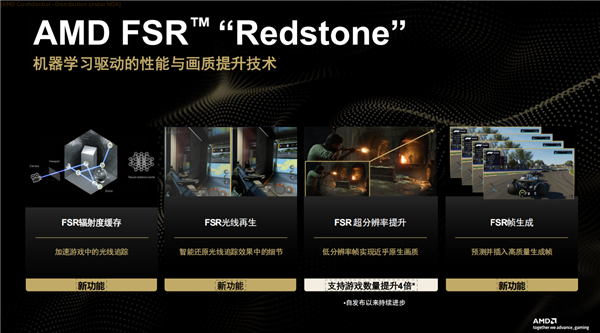 性能平均提升3.5倍！AMD正式发布FSR Redstone：支持百余款游戏-第2张图片-佛山资讯网