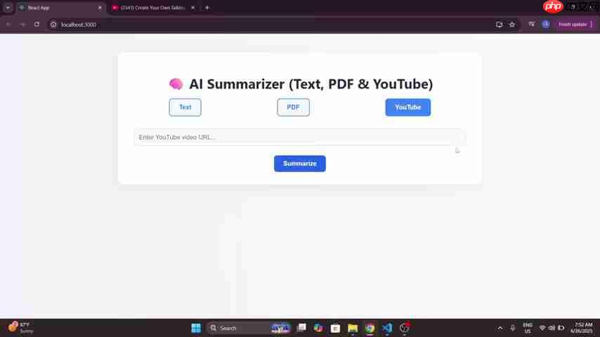 AI总结工具终极指南：文本、PDF 和 YouTube 视频高效总结-第2张图片-佛山资讯网