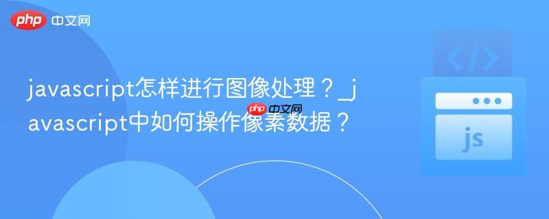 javascript怎样进行图像处理？_javascript中如何操作像素数据？-第1张图片-佛山资讯网