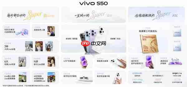 2999元起!vivo S50系列发布 搭载5000万像素潜望长焦-第2张图片-佛山资讯网 2999元起!vivo S50系列发布 搭载5000万像素潜望长焦-第2张图片-佛山资讯网