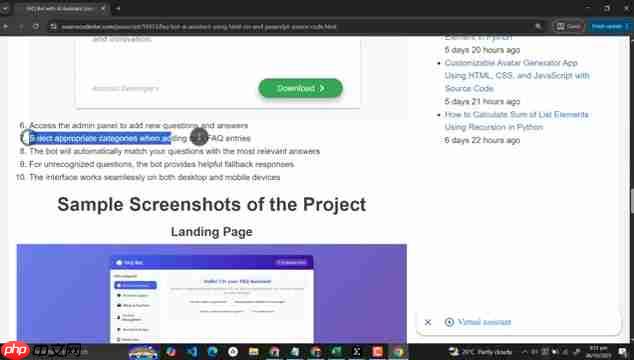打造智能客服:HTML, CSS, JavaScript AI FAQ Bot教程-第2张图片-佛山资讯网 打造智能客服:HTML, CSS, JavaScript AI FAQ Bot教程-第2张图片-佛山资讯网
