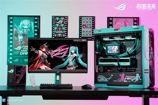 颜值与实力并存！ROG夜神RTX5080 RO姬x初音未来版显卡-第5张图片-佛山资讯网
