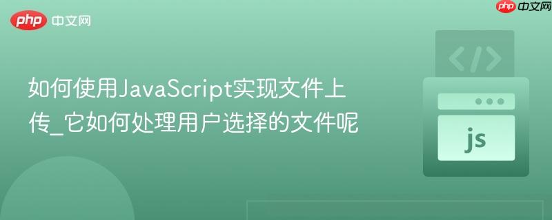 如何使用JavaScript实现文件上传_它如何处理用户选择的文件呢-第1张图片-佛山资讯网 如何使用JavaScript实现文件上传_它如何处理用户选择的文件呢-第1张图片-佛山资讯网