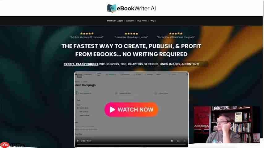 EBookWriter AI全面评测:AI驱动电子书创作终极解决方案-第1张图片-佛山资讯网 EBookWriter AI全面评测:AI驱动电子书创作终极解决方案-第1张图片-佛山资讯网
