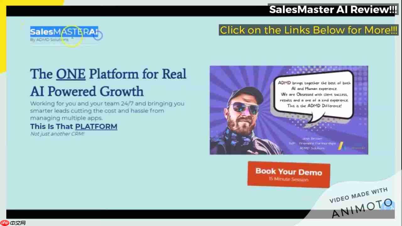 SalesMaster AI：颠覆销售的智能平台，加速企业增长-第1张图片-佛山资讯网