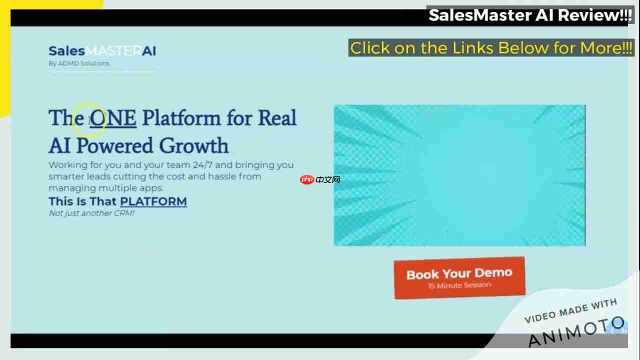 SalesMaster AI：颠覆销售的智能平台，加速企业增长-第3张图片-佛山资讯网