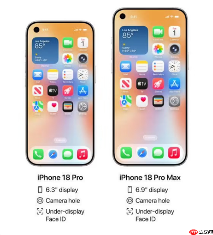 苹果“抄袭”安卓？iPhone 18 Pro改用左上挖孔屏-第1张图片-佛山资讯网