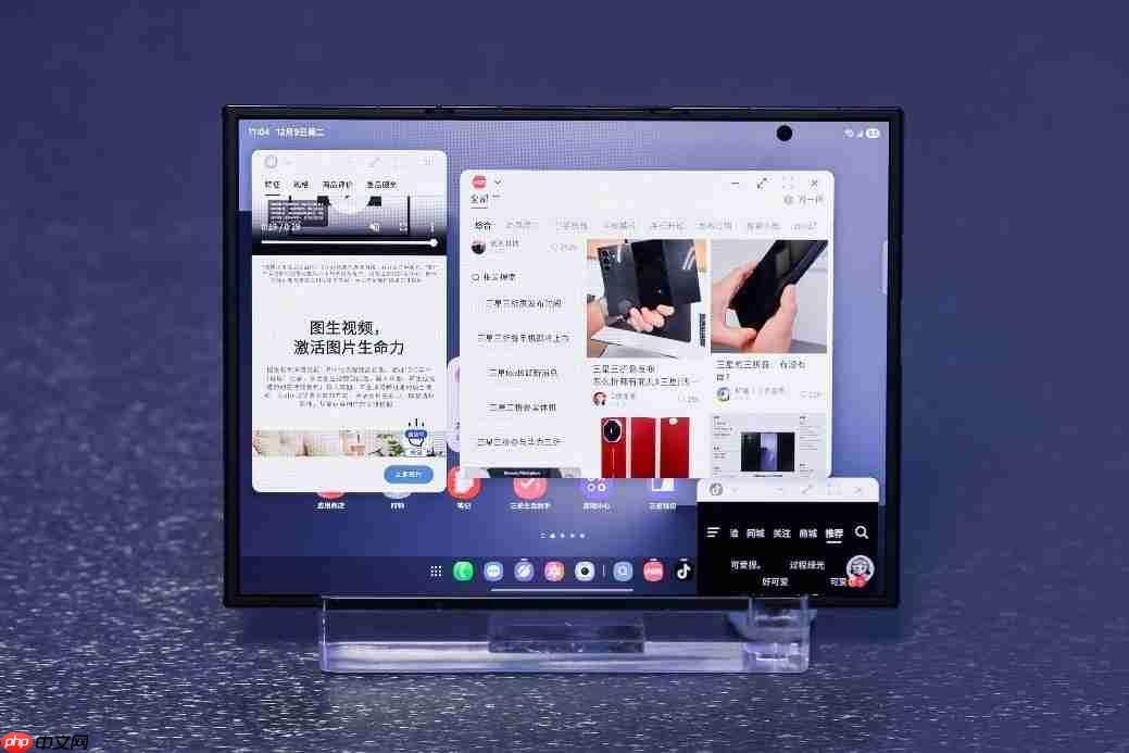 轻松实现PC级体验 三星Galaxy Z TriFold是你手中的便携式工作站-第3张图片-佛山资讯网