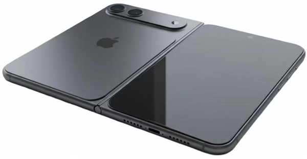 苹果首款折叠屏iPhone渲染图/尺寸出炉:阔折叠比例 内屏无任何开孔-第1张图片-佛山资讯网 苹果首款折叠屏iPhone渲染图/尺寸出炉:阔折叠比例 内屏无任何开孔-第1张图片-佛山资讯网