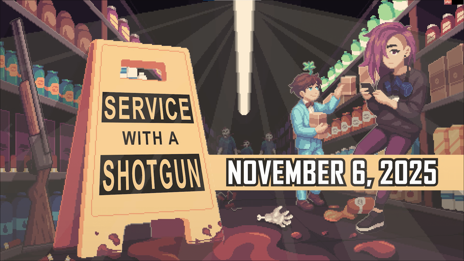 打工仔极限!《Service with a Shotgun》末日下的极限单人夜班 接客诉还要力抗殭尸-第1张图片-佛山资讯网 打工仔极限!《Service with a Shotgun》末日下的极限单人夜班 接客诉还要力抗殭尸-第1张图片-佛山资讯网