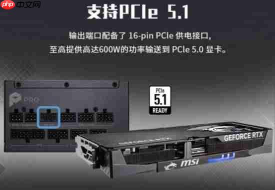 微星PRO A1000PL PCIE5电源上市:ATX3.1+PCIe5.1双认证,首发699元-第3张图片-佛山资讯网 微星PRO A1000PL PCIE5电源上市:ATX3.1+PCIe5.1双认证,首发699元-第3张图片-佛山资讯网