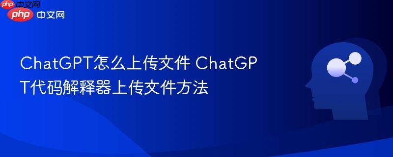 ChatGPT怎么上传文件 ChatGPT代码解释器上传文件方法-第1张图片-佛山资讯网 ChatGPT怎么上传文件 ChatGPT代码解释器上传文件方法-第1张图片-佛山资讯网