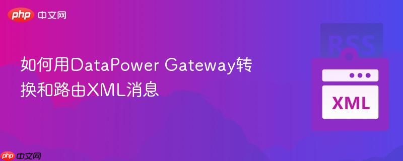 如何用DataPower Gateway转换和路由XML消息-第1张图片-佛山资讯网