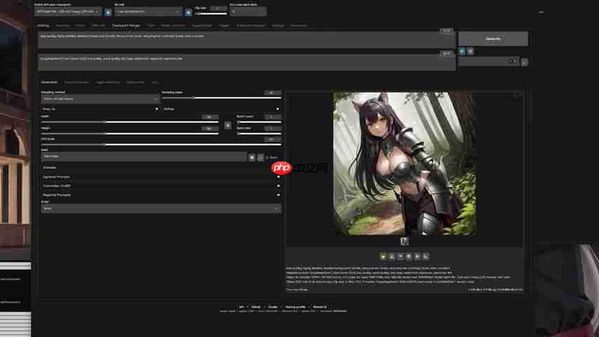 Stable Diffusion WebUI:图像生成与界面详解-第2张图片-佛山资讯网 Stable Diffusion WebUI:图像生成与界面详解-第2张图片-佛山资讯网