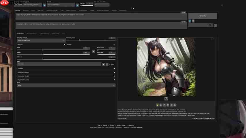 Stable Diffusion WebUI:图像生成与界面详解-第1张图片-佛山资讯网 Stable Diffusion WebUI:图像生成与界面详解-第1张图片-佛山资讯网