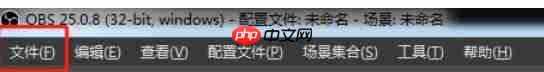 《obs studio》生成没有空格的文件名方法-第2张图片-佛山资讯网