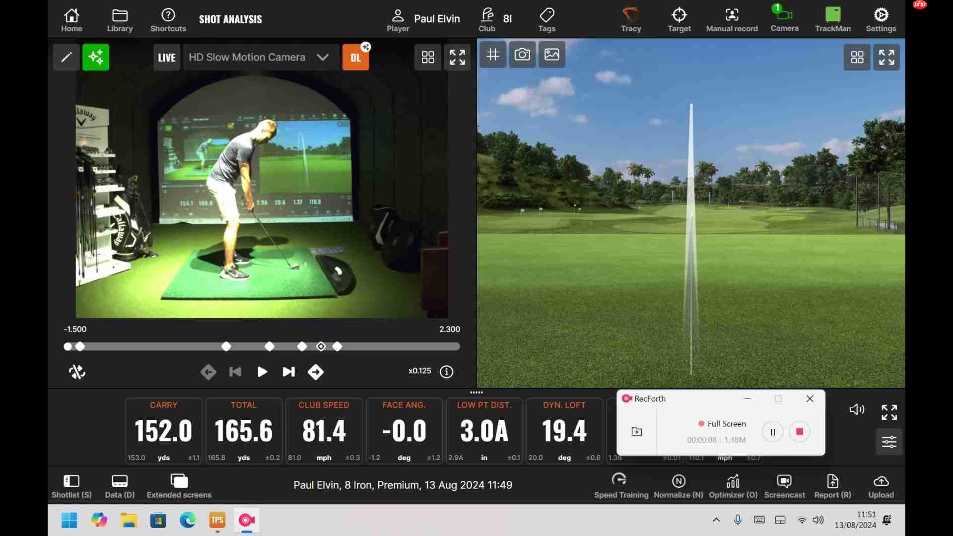 TrackMan 新视频软件:深度分析高尔夫挥杆-第1张图片-佛山资讯网 TrackMan 新视频软件:深度分析高尔夫挥杆-第1张图片-佛山资讯网