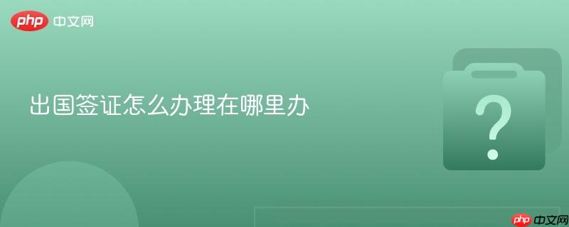 出国签证怎么办理在哪里办-第1张图片-佛山资讯网 出国签证怎么办理在哪里办-第1张图片-佛山资讯网