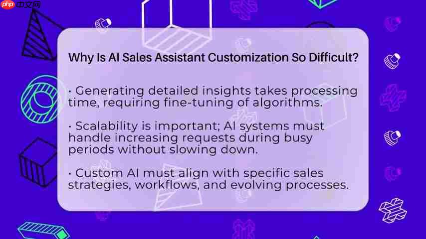 AI 销售助理定制难点解析：挑战与解决方案-第4张图片-佛山资讯网