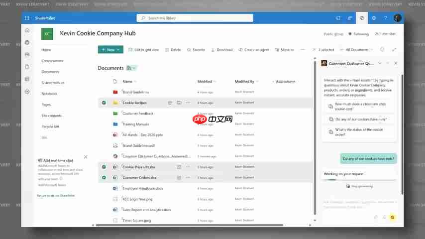 提升协作效率：SharePoint Agents全新功能深度解析-第3张图片-佛山资讯网