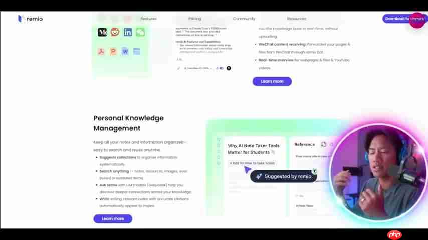 Remio AI:终极个人知识管理工具,提升效率和创造力-第3张图片-佛山资讯网 Remio AI:终极个人知识管理工具,提升效率和创造力-第3张图片-佛山资讯网