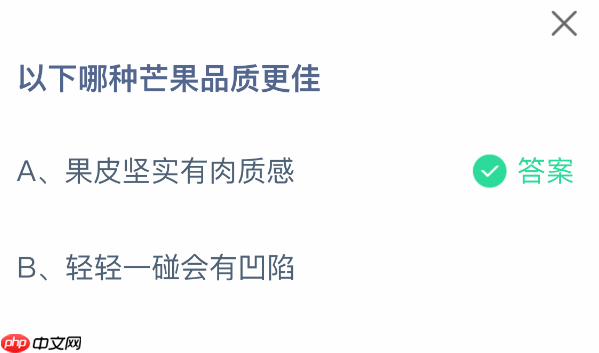 以下哪种芒果品质更佳-第1张图片-佛山资讯网