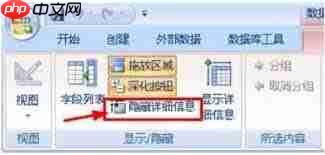 access2013如何恢复被隐藏的内容-第1张图片-佛山资讯网 access2013如何恢复被隐藏的内容-第1张图片-佛山资讯网