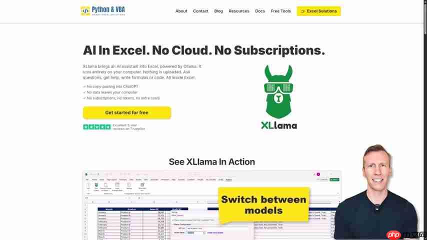 XLlama: 在Excel中免费使用AI大语言模型，无需云端或订阅-第1张图片-佛山资讯网