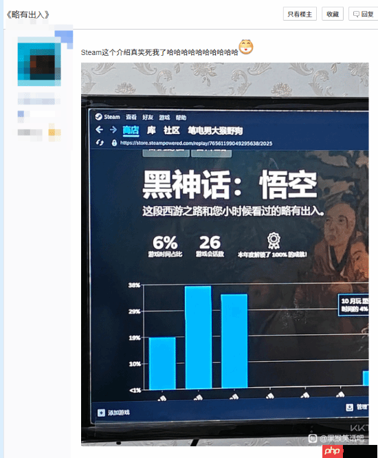 Steam《黑神话：悟空》年度总结引热议：和小时候的西游有出入-第1张图片-佛山资讯网