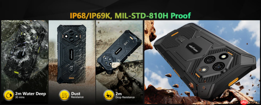 $899 极限防护！Ulefone RugKing3 Pro 三防手机抵港：Android 15 + AI 助手-第1张图片-佛山资讯网