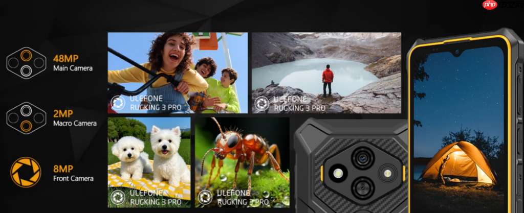 $899 极限防护！Ulefone RugKing3 Pro 三防手机抵港：Android 15 + AI 助手-第3张图片-佛山资讯网