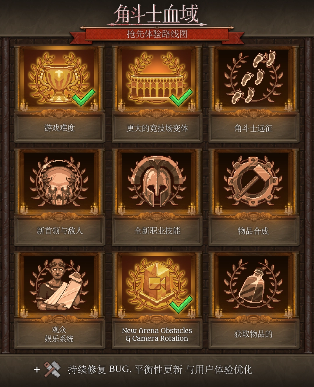 肉鸽回合制《角斗士血域》首个大型抢先体验更新上线-第2张图片-佛山资讯网