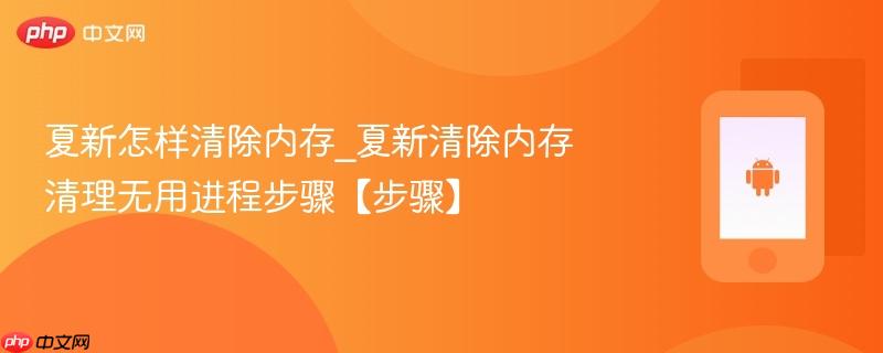 夏新怎样清除内存_夏新清除内存清理无用进程步骤【步骤】-第1张图片-佛山资讯网 夏新怎样清除内存_夏新清除内存清理无用进程步骤【步骤】-第1张图片-佛山资讯网