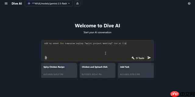 Dive AI:Gemini赋能的智能日历管理终极指南-第5张图片-佛山资讯网 Dive AI:Gemini赋能的智能日历管理终极指南-第5张图片-佛山资讯网