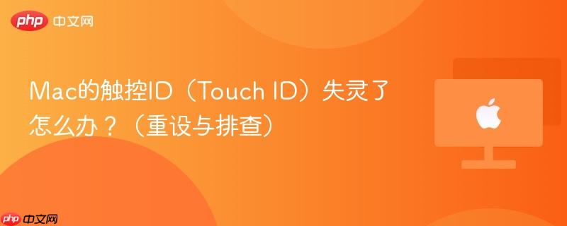 Mac的触控ID（Touch ID）失灵了怎么办？（重设与排查）-第1张图片-佛山资讯网