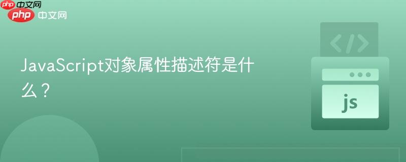 JavaScript对象属性描述符是什么？-第1张图片-佛山资讯网
