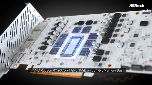 华擎顶级GPU!RX 9070 XT太极白色版发布:配备LCD显示屏-第3张图片-佛山资讯网 华擎顶级GPU!RX 9070 XT太极白色版发布:配备LCD显示屏-第3张图片-佛山资讯网