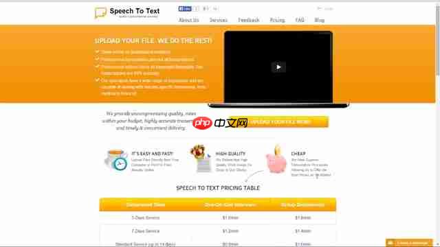 SpeechToTextService.com:音频转录终极指南-第3张图片-佛山资讯网 SpeechToTextService.com:音频转录终极指南-第3张图片-佛山资讯网