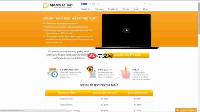 SpeechToTextService.com:音频转录终极指南-第1张图片-佛山资讯网 SpeechToTextService.com:音频转录终极指南-第1张图片-佛山资讯网