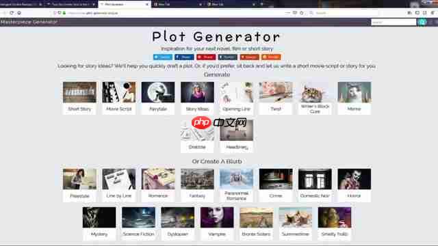 激发无限创意：Plot Generator 故事情节生成器终极指南-第1张图片-佛山资讯网
