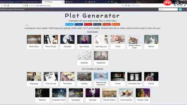 激发无限创意：Plot Generator 故事情节生成器终极指南-第2张图片-佛山资讯网