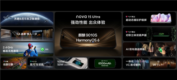 首次麒麟9系芯！华为nova 15 Ultra搭载麒麟9010S：性能提升18%-第2张图片-佛山资讯网