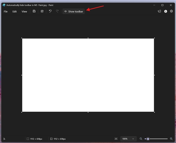 Windows 11画图终于可以隐藏工具栏!同时迎来全新AI功能-第2张图片-佛山资讯网 Windows 11画图终于可以隐藏工具栏!同时迎来全新AI功能-第2张图片-佛山资讯网