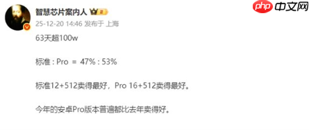 vivo X300系列上市两月销量突破百万，Pro版成市场主导-第1张图片-佛山资讯网