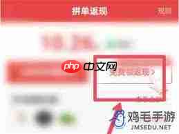 拼多多下单返现如何领取-第2张图片-佛山资讯网