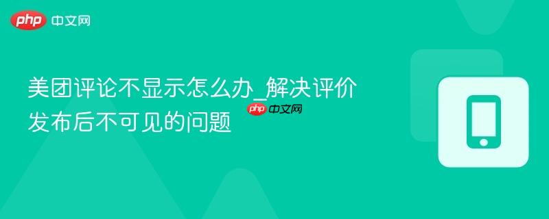 美团评论不显示怎么办_解决评价发布后不可见的问题-第1张图片-佛山资讯网