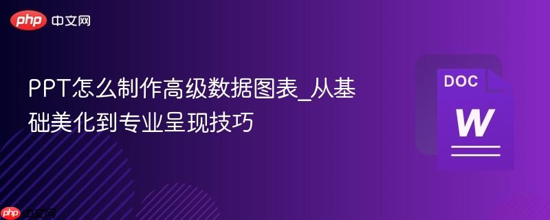 PPT怎么制作高级数据图表_从基础美化到专业呈现技巧-第1张图片-佛山资讯网 PPT怎么制作高级数据图表_从基础美化到专业呈现技巧-第1张图片-佛山资讯网