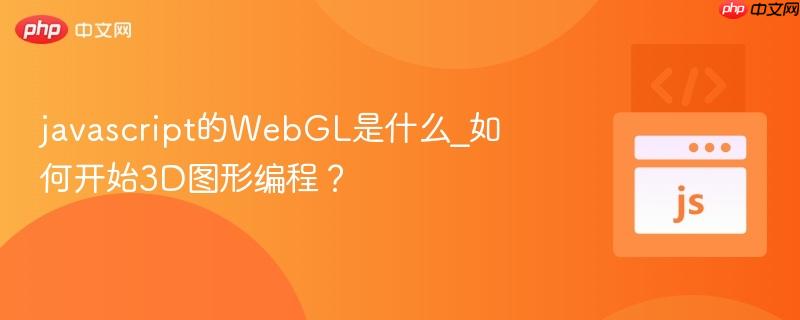 javascript的WebGL是什么_如何开始3D图形编程？-第1张图片-佛山资讯网