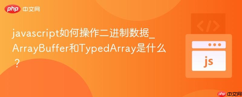 javascript如何操作二进制数据_ArrayBuffer和TypedArray是什么?-第1张图片-佛山资讯网 javascript如何操作二进制数据_ArrayBuffer和TypedArray是什么?-第1张图片-佛山资讯网